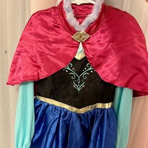 EUC Ana from Frozen costume dress